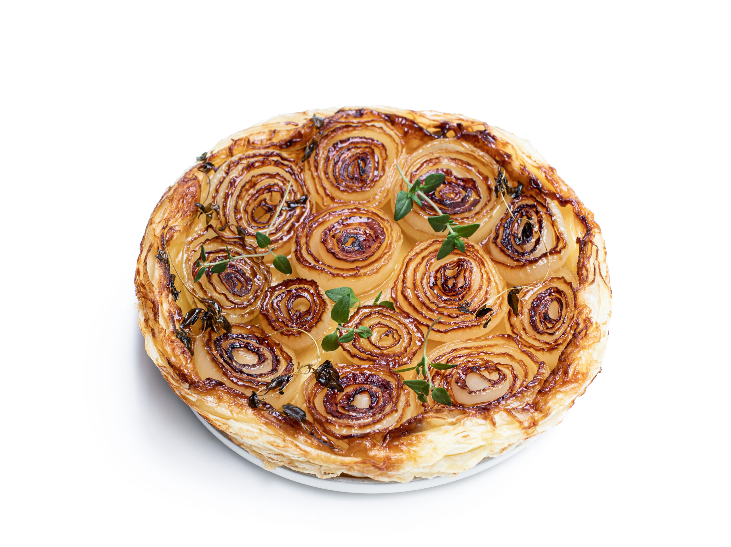 Tarte fine aux oignons – Recette facile et savoureuse