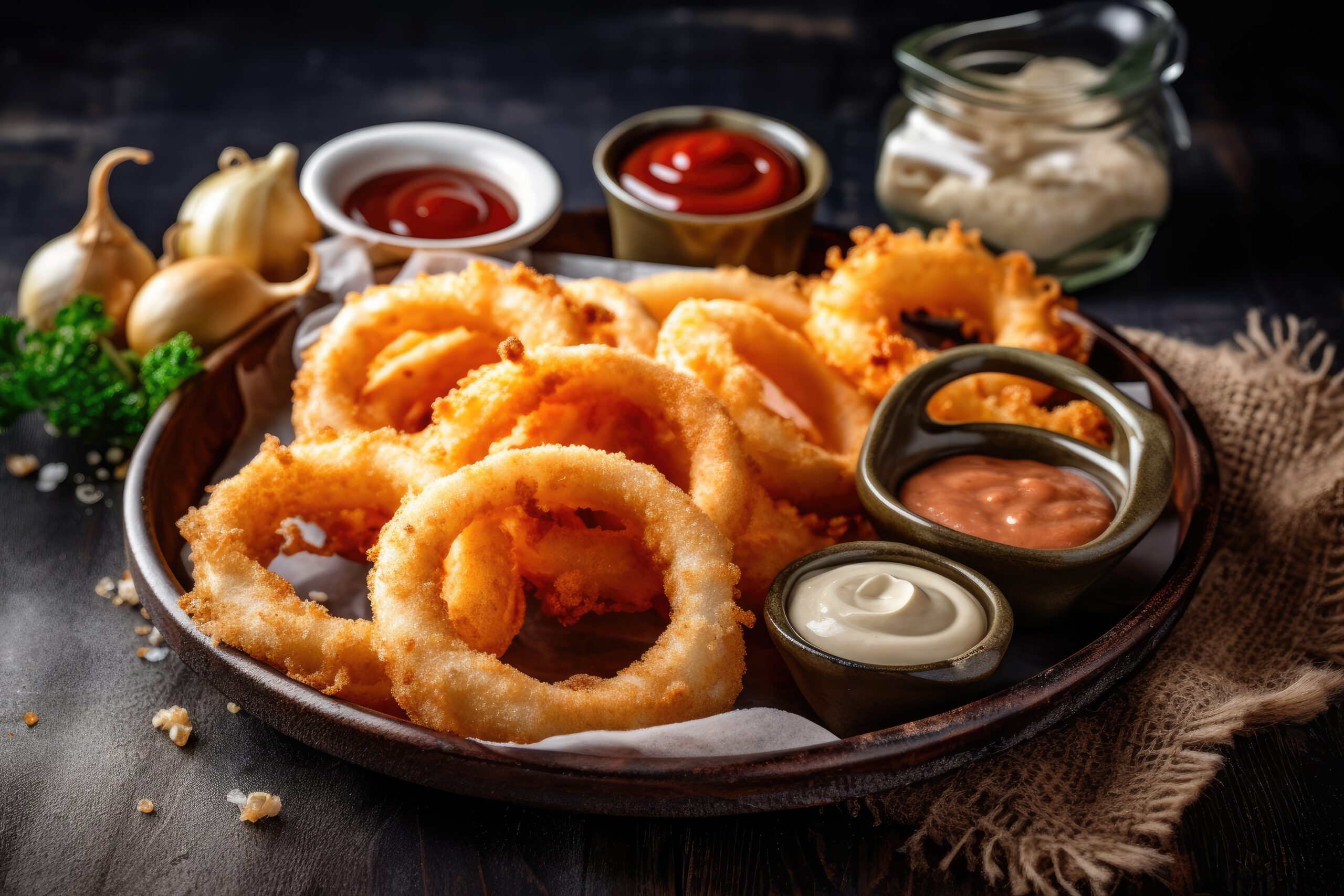 Onion rings – Recette facile et croustillante